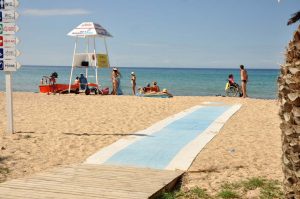 Beaches of Nea Propontida accessible to the Disabled